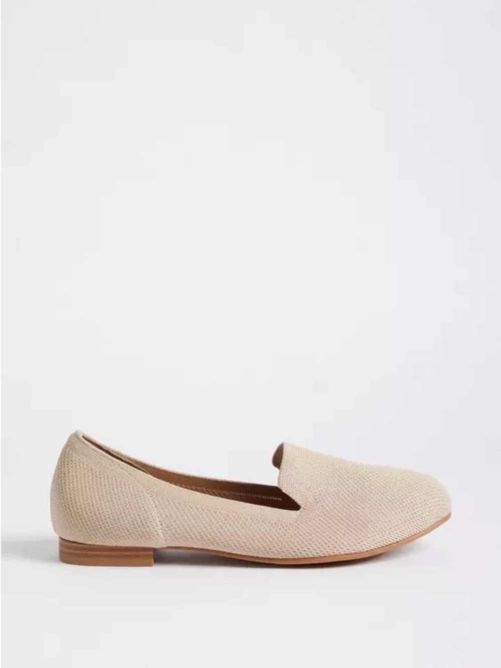 Torrid Taupe Stretch Knit Loafers - Picture 2 of 11